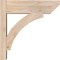 Ekena Millwork Thorton Slat Smooth Outlooker, Douglas Fir, 5 1/2"W x 16"D x 16"H OUT06X16X16THR06SDF - alternate 4